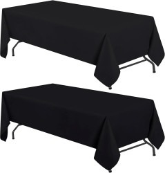Black Table Cloth